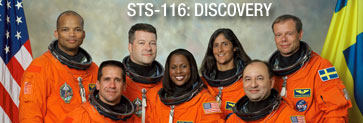 STS-116 Shuttle Crew photo