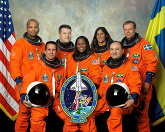 STS-116 shuttle crew photo